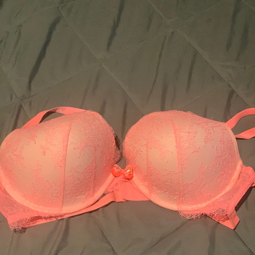 Victoria’s Secret Metallic Coral Bra